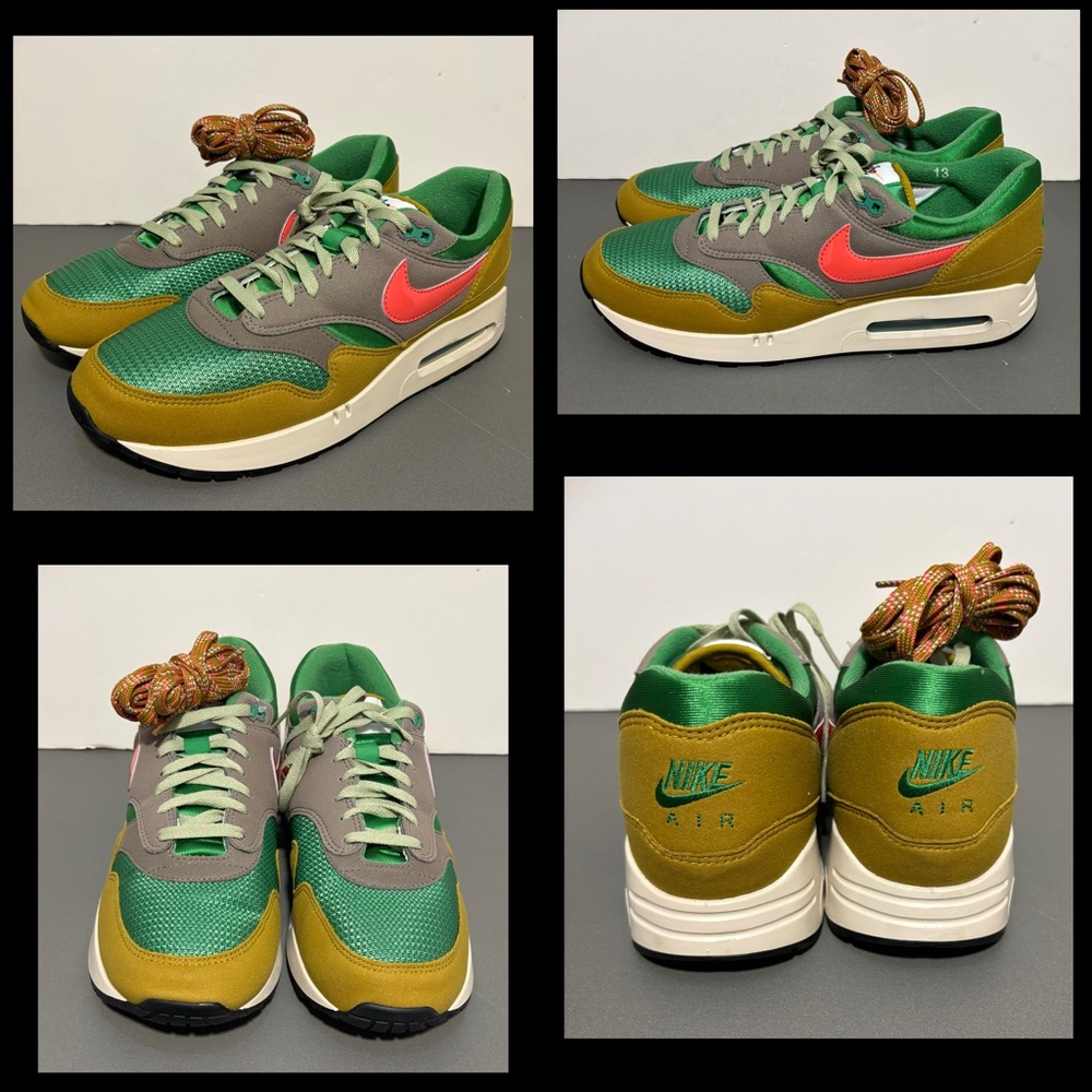 Nike Air Max 1 '86 PRM BRS Powerwall Big Bubble men’s sz 13 NEW NO box